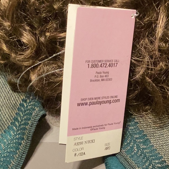 Buy one get one 50% New with tags Paula Young curly wig - Picture 4 of 4